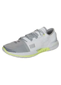Under Armour, Damen Laufschuh 'SpeedForm AMP', Grau / Kiwi / Wei&szlig;