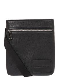 Calvin Klein Jeans, Herren Umhängetasche 'PEBBLE ESSENTIAL MICRO FLAT PACK', Schwarz