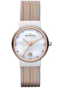 Skagen, Damen Armbanduhr 'ANCHER, 355SSRS', Rosegold / Silber