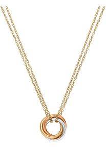 Christ, Damen Kette, Gold / Rosegold / Silber