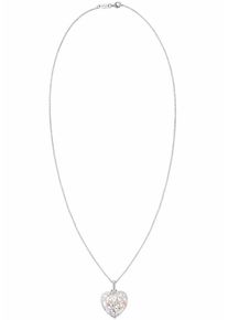 Engelsrufer, Damen Kette 'Lebensbaum Herz', Silber