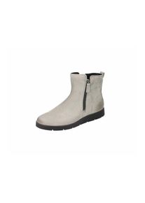 Ecco, Damen Stiefel, Schwarz / Weiß
