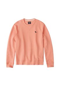 Abercrombie & Fitch Abercrombie & Fitch, Herren Sweatshirt 'ICON CREW', Lachs / Pink