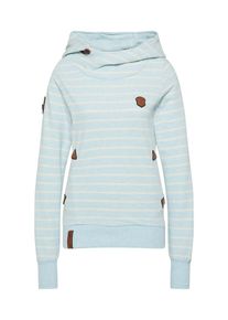 Naketano, Damen Sweatshirt 'Blauer Sack & 9 mm', Hellblau
