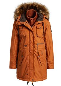 Khujo, Damen Parka 'FAIKA', Orange