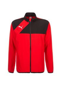 Puma, Herren Trainingsjacke 'Esquadra', Rot / Schwarz