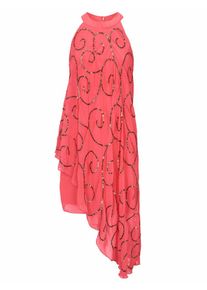 Heine, Damen Cocktailkleid asymetrisch, Hellpink