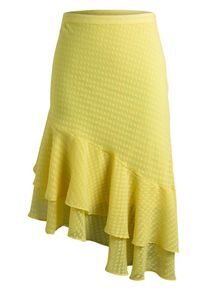 Pieces, Damen Rock, Gelb