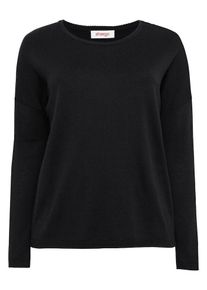 SheeGOTit, Damen Pullover, Petrol / Schwarz / Weiß