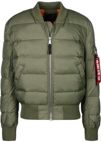 Alpha Industries, Herren Steppjacke 'Ma-1 Puffer', Oliv