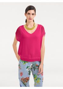 Heine, Damen Blusenshirt, Himbeer