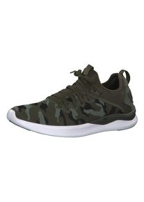 Puma, Herren Sneaker IGNITE Flash Camo 191484-01 mit auffälligem Design, Grün