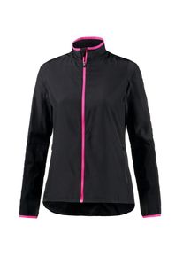 asics, Damen Laufjacke , Pink / Schwarz