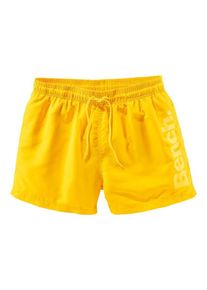 Bench, Herren Badeshorts, Gelb