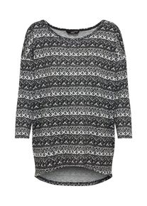 Only, Damen Shirt, Grau / Anthrazit