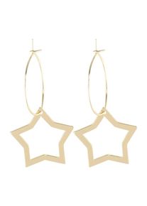 Orelia, Damen Statet-Ohrringe, Gold