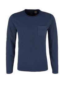 s.Oliver RED LABEL, Herren Longsleeve, Dunkelblau