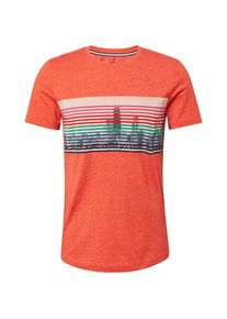 Tom Tailor Denim, Herren T-Shirt, Dunkelorange