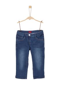 s.Oliver Junior, M&auml;dchen Caprihose 'Suri', Dunkelblau