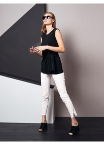 Heine, Damen Bluse, Schwarz