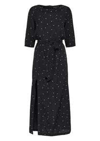 Selected Femme, Damen Kleid, Schwarz / Weiß