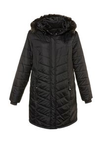 Ulla Popken, Damen Mantel, Schwarz