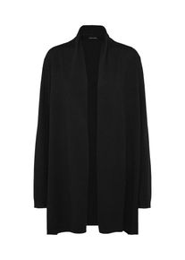 Véro Moda VERO MODA, Damen Cardigan 'VMKARIS LS OPEN CARDIGAN BOO', Schwarz