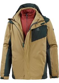 O.C.K. OCK, Herren Doppeljacke , Sand / Ocker / Schwarz