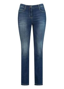 SAMOON, Damen Jeans mit komfortablem Bein Jenny, Violettblau
