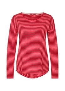 s.Oliver RED LABEL, Damen Shirt, Hellrot / Weiß