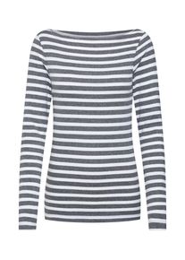 GAP, Damen Shirt, Grau / Weiß