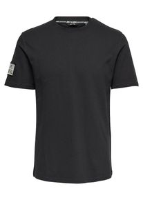 Only & Sons Only & Sons, Herren T-Shirt, Anthrazit / Graumeliert / Weiß
