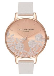 Olivia Burton, Damen uhr 'Lace Detail', Gold / Rosegold / Schwarz / Wei&szlig;