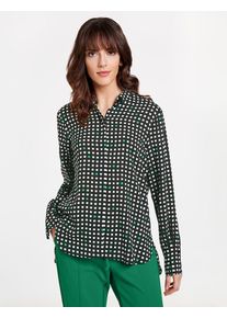 Gerry Weber, Damen Bluse, Mischfarben / Schwarz