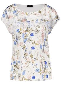 Taifun, Damen T-Shirt, Mischfarben / Wei&szlig;