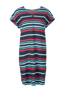TRIANGLE, Damen Lockeres Kleid mit Streifenprint, Blau