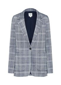 GAP, Damen Blazer, Grau / Schwarz