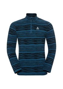 Odlo, Herren Pullover 'Midlayer Albula', Blau / Schwarz