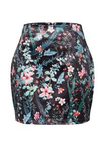 Minkpink, Damen Rock 'SECRET JEWEL SATIN', Mischfarben / Schwarz