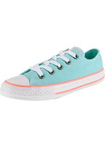 Converse, M&auml;dchen Sneakers 'Chuck Taylor All Star', T&uuml;rkis / Lachs / Wei&szlig;