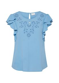 Vila, Damen Shirt 'VINELLIE', Hellblau