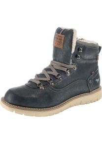 Mustang, Herren Winterstiefel, Dunkelblau