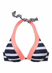 Kangaroos, Damen Bügel-Top 'Anita', Navy / Apricot / Weiß