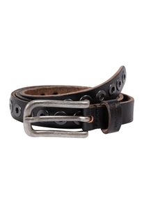 FREDsBRUDER, Damen G&uuml;rtel 'Eyelet Belt', Schwarz
