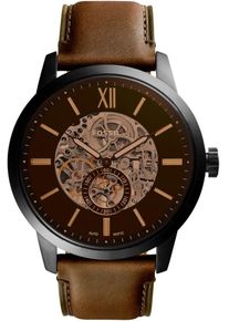 Fossil, Herren Automatikuhr 'TOWNSMAN', Braun / Schwarz