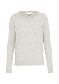 Selected Femme, Damen Pullover 'SFAYA CASHMERE', Hellgrau