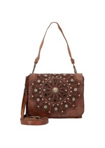 Campomaggi, Damen Schultertasche 'Prestige' 19 cm, Cognac