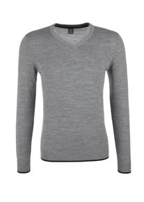 s.Oliver RED LABEL, Herren Pullover, Graumeliert / Schwarz