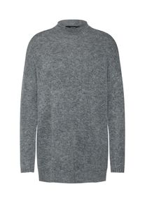 Véro Moda VERO MODA, Damen Pullover 'VMCUDDLE BOXY FUNNELNECK LONG BLOUSE', Grau