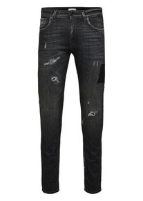 Selected Homme, Herren 1450 - Slim Fit Jeans, Dunkelgrau